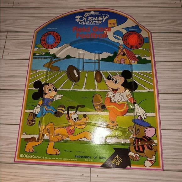 Monarc Products Disney Character Field Goal Football Vintage Game - Picture 7 of 11